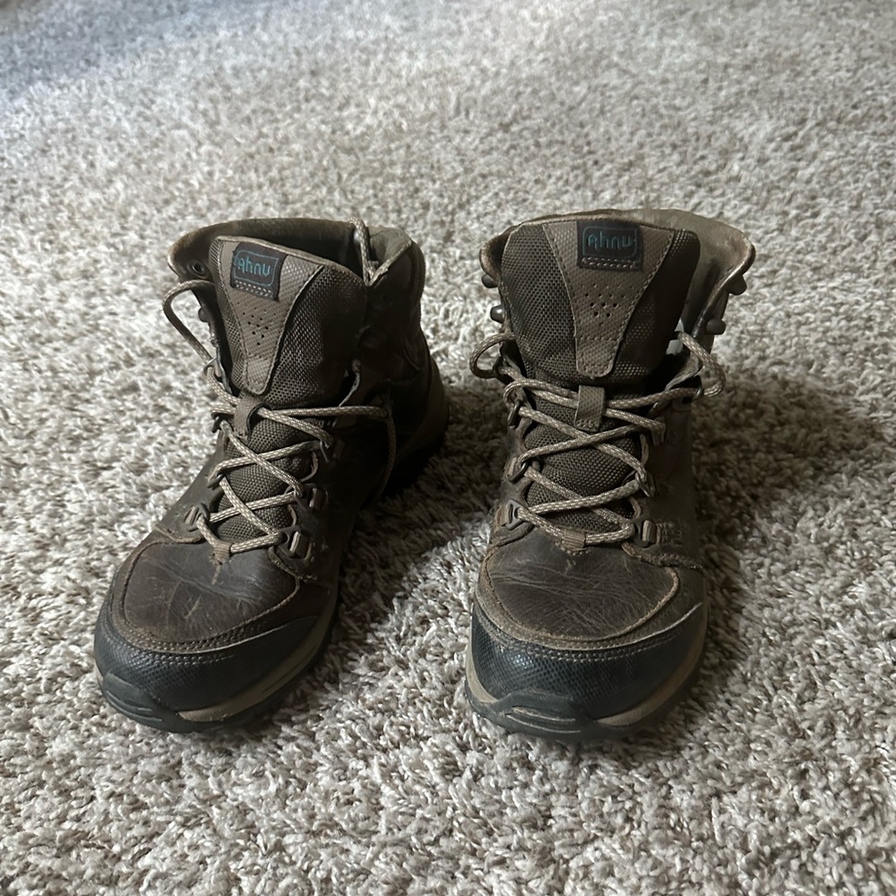 Ahnu Dark Brown Outdoor Boots